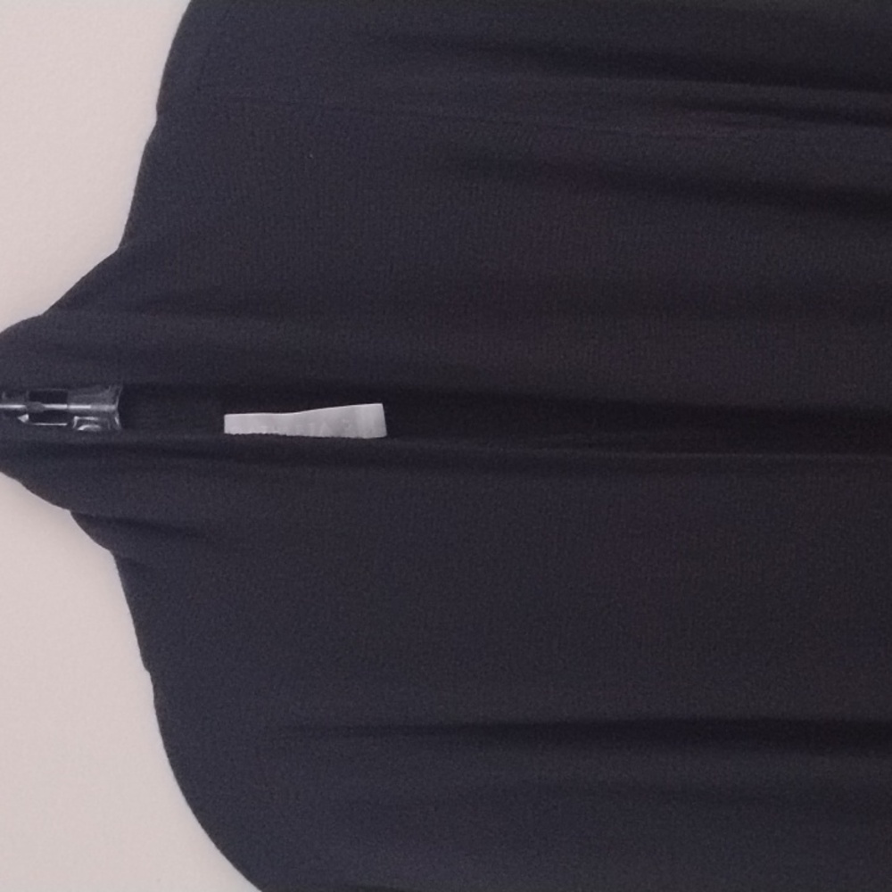 Athleta Casual Neutral Minimalist  Black‎ Knit Long Cardigan With Thumbholes - Picture 15 of 16